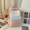 Schoolbag new Japanese girl polka dot printed backpack high value small fresh primary and secondary school student schoolbag casual backpack