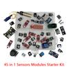 45 In 1 Sensors Modules Starter Kit Better Than 37in1 Sensor Kit 37 In 1 Sensor Kit UNO R3 MEGA2560 For Arduino