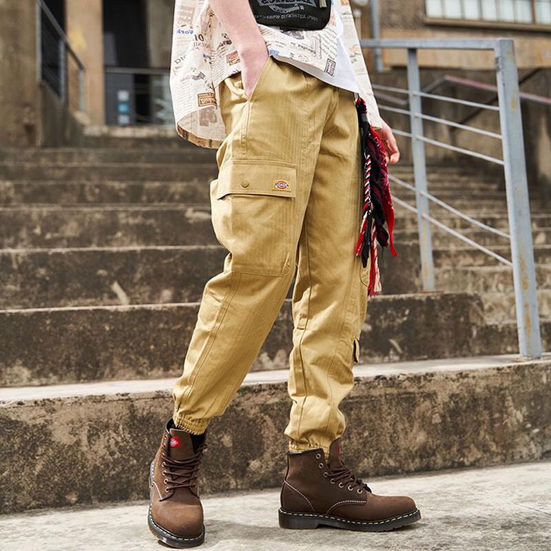 Dickies Men's American-Style Relaxed Fit Multi-Pocket Jogger Cargo Pants