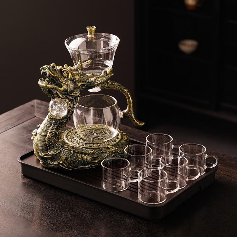 Leinuo Xianglong Automatic Glass Tea Set