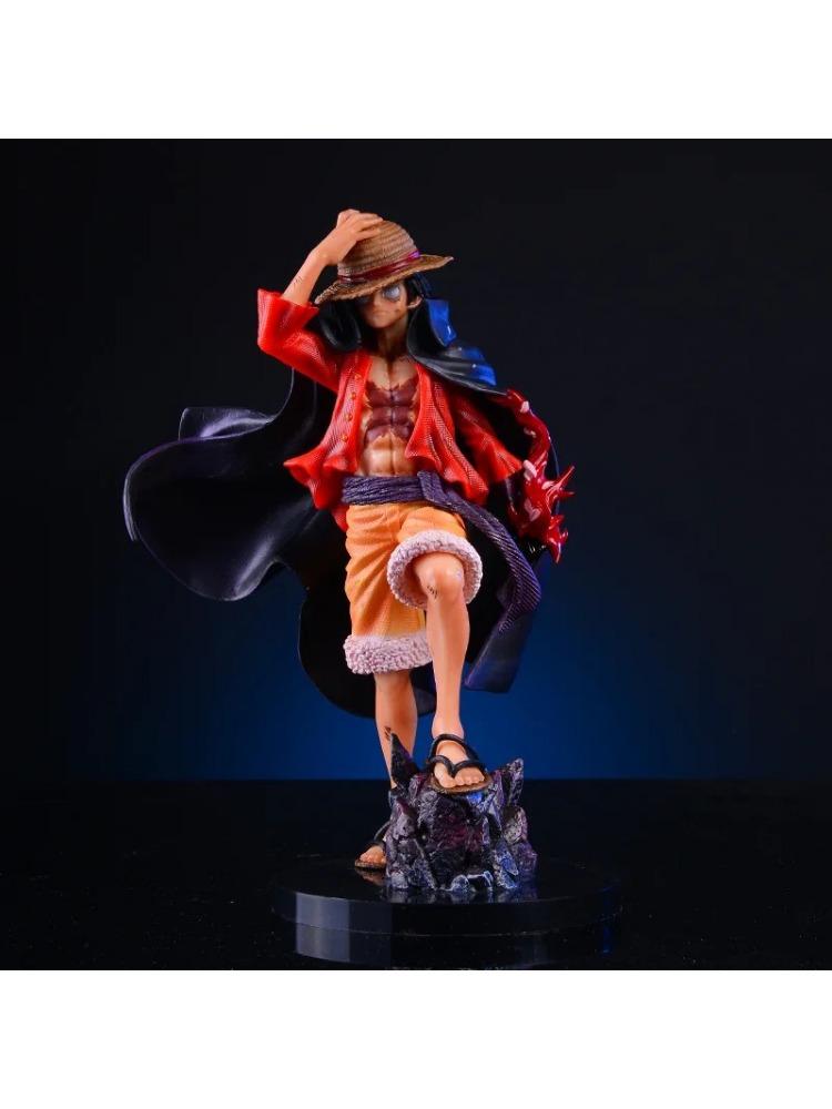 New One Piece Luffy Anime Figure Monkey D. Luffy Action Figurine 25cm PVC Collectible Model Doll Toys Gift