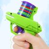 Giocattolo per bambini all'aperto con pistola a disco in schiuma, lanciarazzi con disco volante, giocattolo interattivo per bambini con doppio genitore-figlio