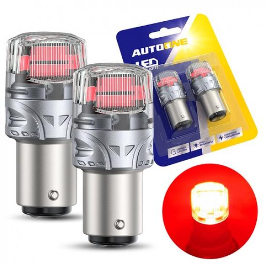 1157 Bulb LED Brake Turn BRS Signal Series Stop Light Yellow Golden Red White красный