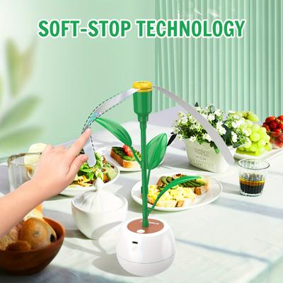 3pcs Fly Fans for Tables Fly Repellent Fans Battery Powered Bug Fan Indoor Outdoor Portable Table Fly Fans for Picnic Party BBQ,