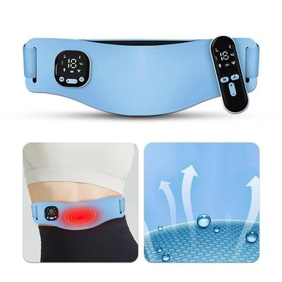 EMS Vibratie Warm Kompres Lumbale Brace Therapie Massager Elektrische Verwarming Taille Massage Apparaat Rugsteun Massage Apparatuur