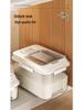 20 Jin Food-Grade Sealed Rice Bucket - Insect/Moisture Proof, Fresh-Keeping Press-Type for Grains & Flour