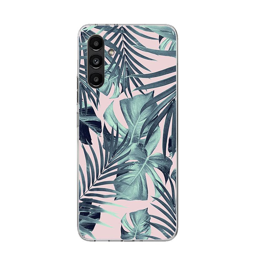Summer Tropical Plants Green Leaf Phone Case For Samsung Galaxy A16 A26 A36 A56 A15 A14 A13 A55 A54 A53 A35 A34 A33 A25 A24 A23