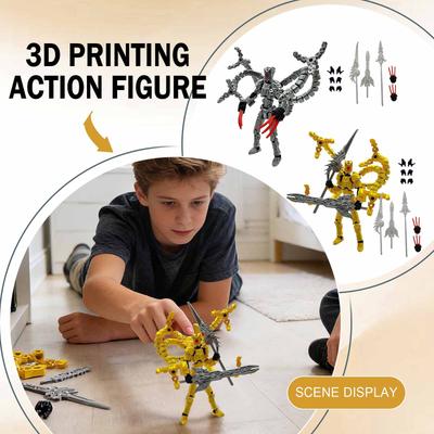 Mobile Doll Set, Titan Robot Mobile Doll, Posable Mobile Doll, Suitable For Collectors, Desktop Decoration