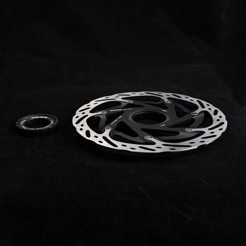 ZRACE RT-RX Center Lock Disc Rotor, Ultralight Strong Heat Dissipation Floating Rotor 140mm 160mm Road Disc Brake