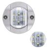 Marine Transom RV Yacht 6 LED Stern Signal Light Round Stainless Steel Tail Lamp