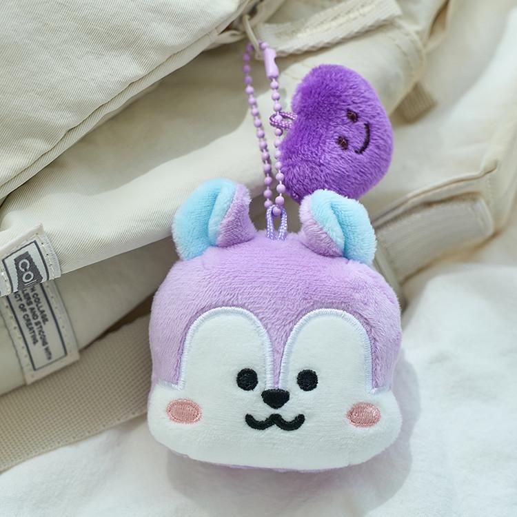 BT21 MANG BASIC face doll keyring basic type