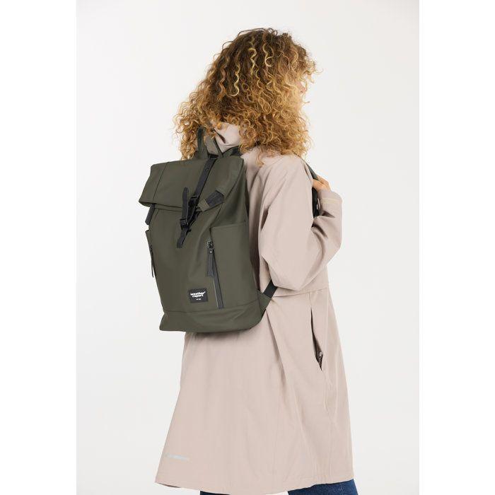 Sac à dos - WEATHER REPORT - Bronze - Roll top - 100% PU - Kaki