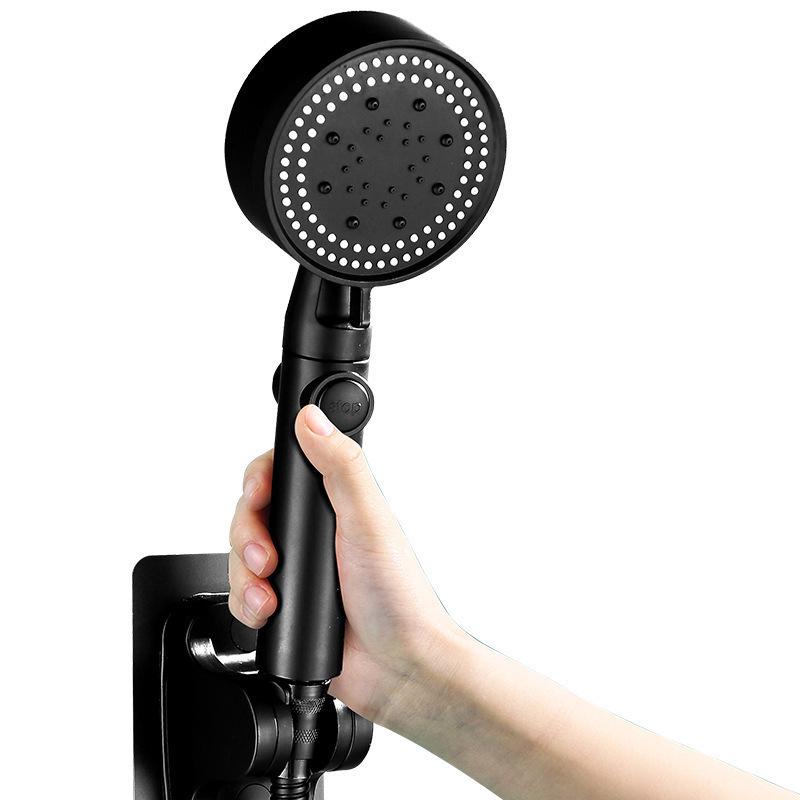 Lotus Duschkopf mit Halterungsset - Handbrause Badezimmer Bad Heizungsverstärker