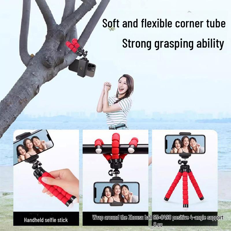 Octopus Mobile Tripod: Multi-Function Selfie & Live Photo Holder