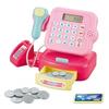 Children'S Mini Cash Register With Scanner Fruit Set Supermarket Play House Game Lights Sound Kids Toys Boy Girl Christmas Gifts