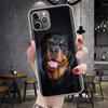 Rottweiler Dog Soft Phone Case For IPhone 11 17 Air 16E 16 Pro Max 15 + 14 Plus 13 Mini 12 Apple 7 SE 8 Fundas Coque 11 17 Air 1