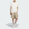 Adidas Originals Logo Fashion Round Neck Loose Short Sleeve T-Shirt Men Tops Off-White KC1429