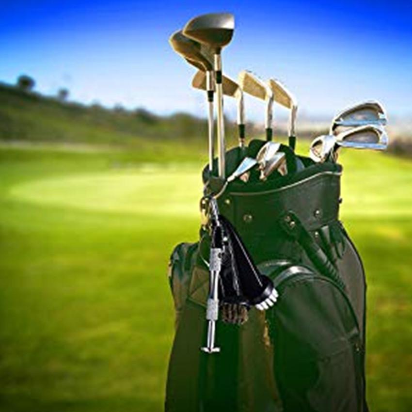Golf Brush Cleaner Tools Club Cleaning Brush for Woods Iron Clubs Head Groove Wedge Set