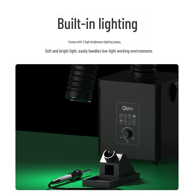 Compact Desktop Welding Smoke Extractor: Industrial Fume Purification and Filter Machine