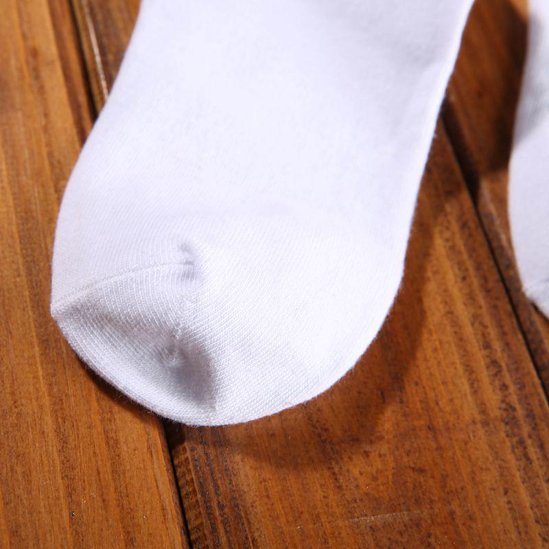 Three Bar Stockings High Tube Socks Combed Cotton Knee Long Chicken Feet Socks Sports Football Socks Adult Student Socks Women