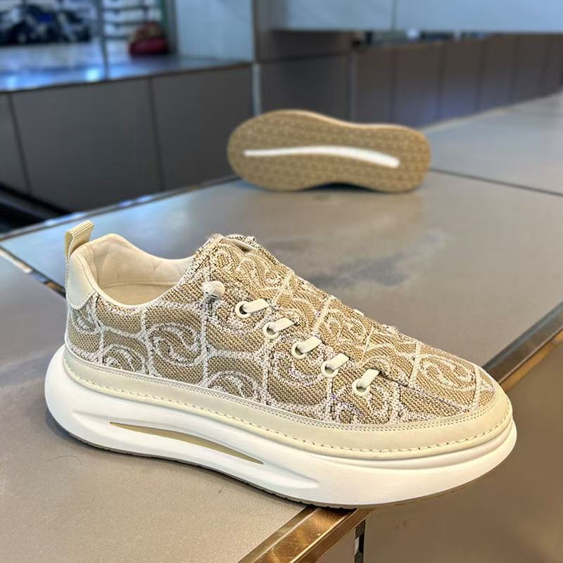 

Однопедальная мода для мужчин и женщин в одном стиле весна 2025 новая тканевая поверхность дышащая универсальная легкая спортивная обувь повседневная обувь 44