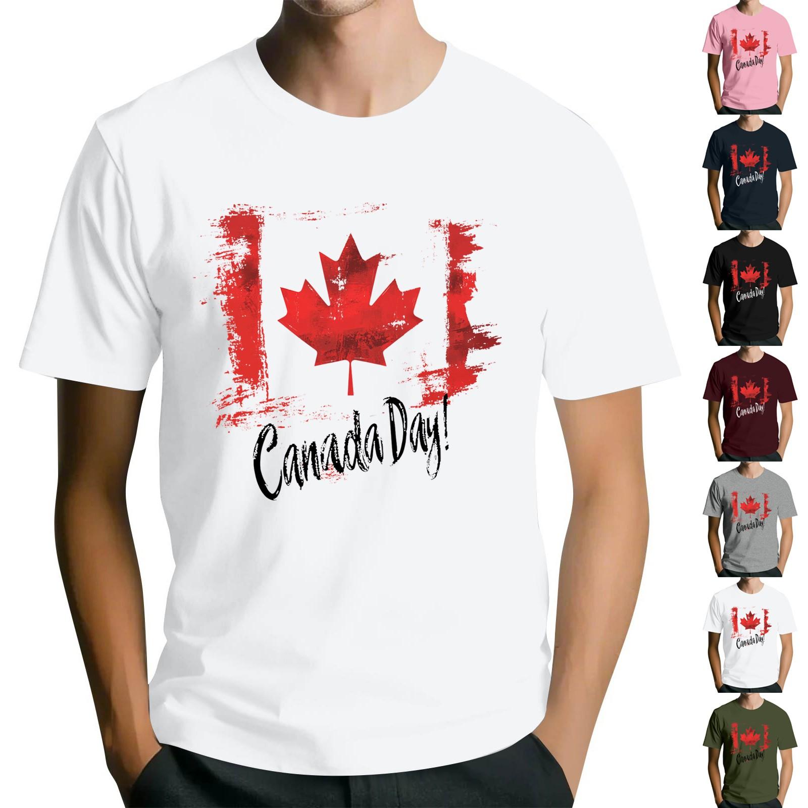 

Мужская повседневная футболка с круглым вырезом и короткими рукавами с принтом L