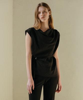 Akitaipeu Boen Blouse_Black