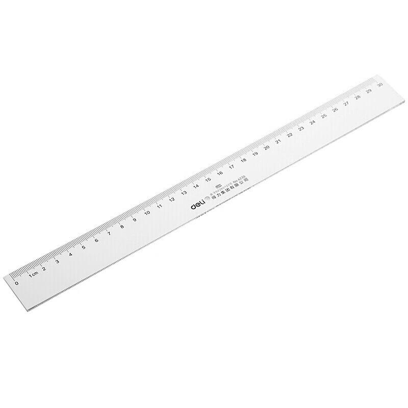 Deli 6230 30cm Rulers (2-Pack)