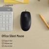 Logitech M110 Wired Silent Symmetrical Office Mouse