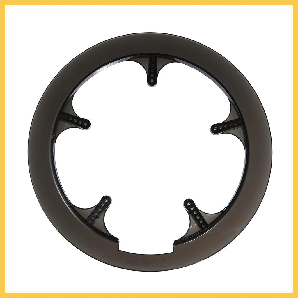BULLSPANN Motorcycle Crankset Chainwheel Protector Chainwheel Protection 56 Replacement Cover, Cover, 52, 53, Teeth, Black/Clear, Part/Accessory.