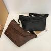 Large Capacity Women Waist Pack Soft PU Leather Fanny Pack Fashion Style Chest Bag Unisex Shoulder Crossbody Bag