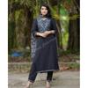 Indian Women Top Tunic Bollywood Salwar Kameez Kurti Pant Dupatta Set Dress VF-20176