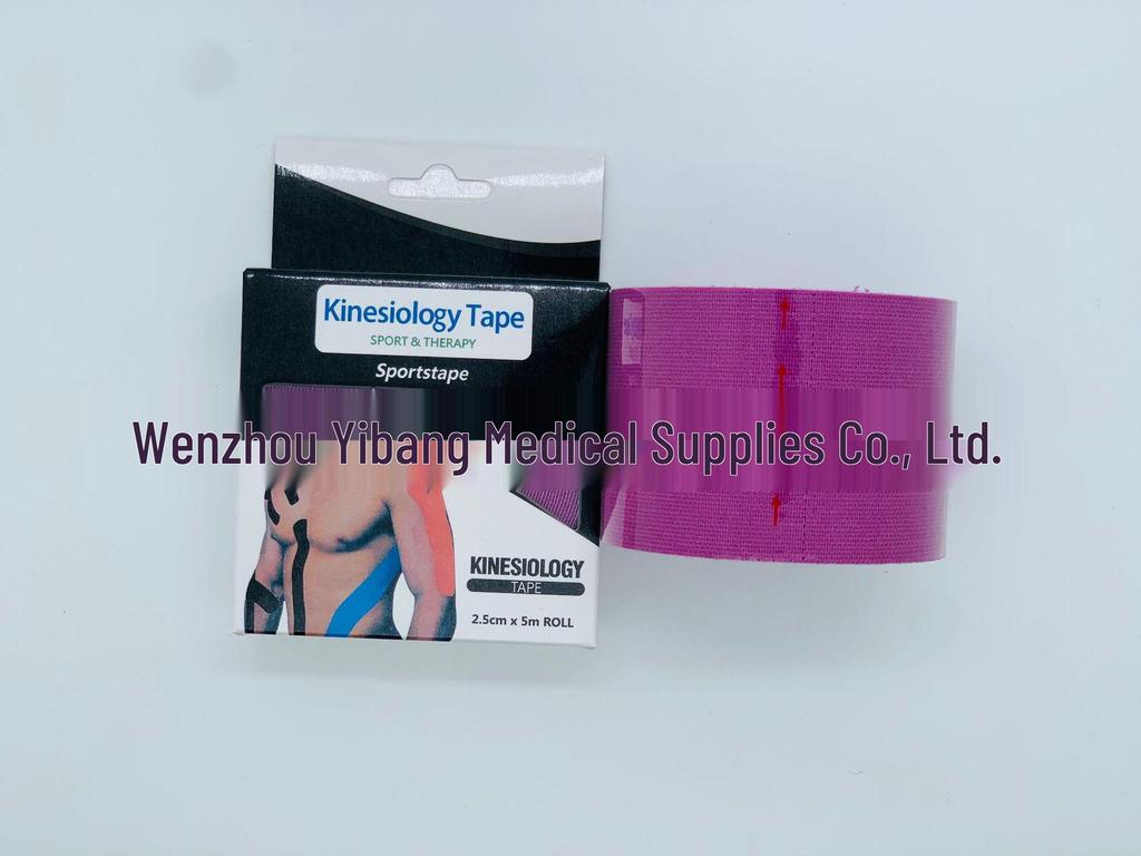 Pre-cut Elastic Muscle & Kinesiology Tape for Lifting, Sports, and Fitness - Includes Knee Pads for Basketball