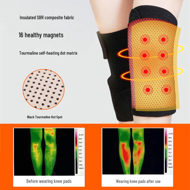 CHIWANG Bamboo Charcoal Self-Heating Knee Pads