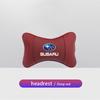 1Pcs Car Seat Headrest Auto Logo Neck Pillow For Subaru STI Forester Tribeca Outback Crosstrek Ascent XV Legacy Impreza Levorg rgw1