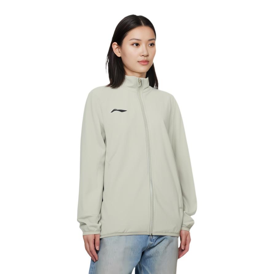 Li-Ning Li Ning Fitness Series Jacket Women's Camel Gray Unisex AFDT802-2