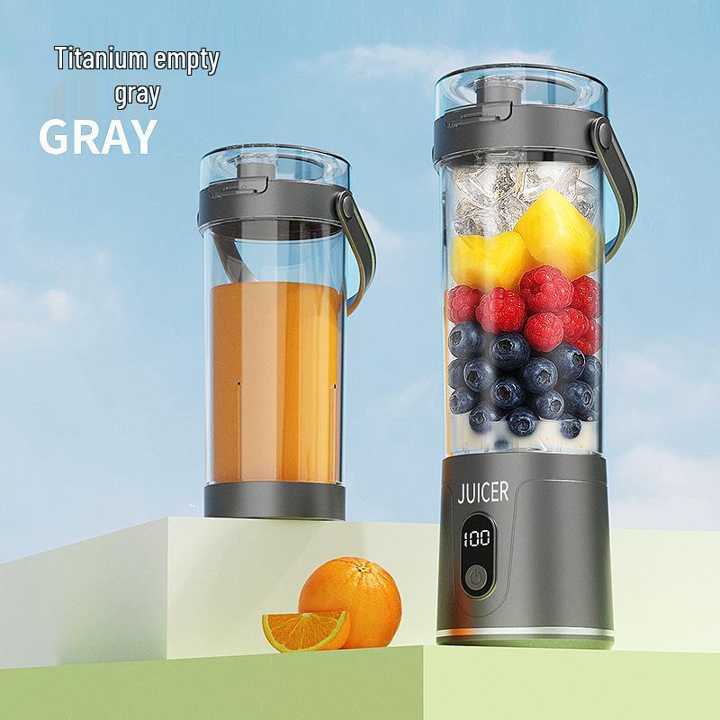 Portable Wireless Multifunctional Mini Juicer & Ice Crusher with Digital Display