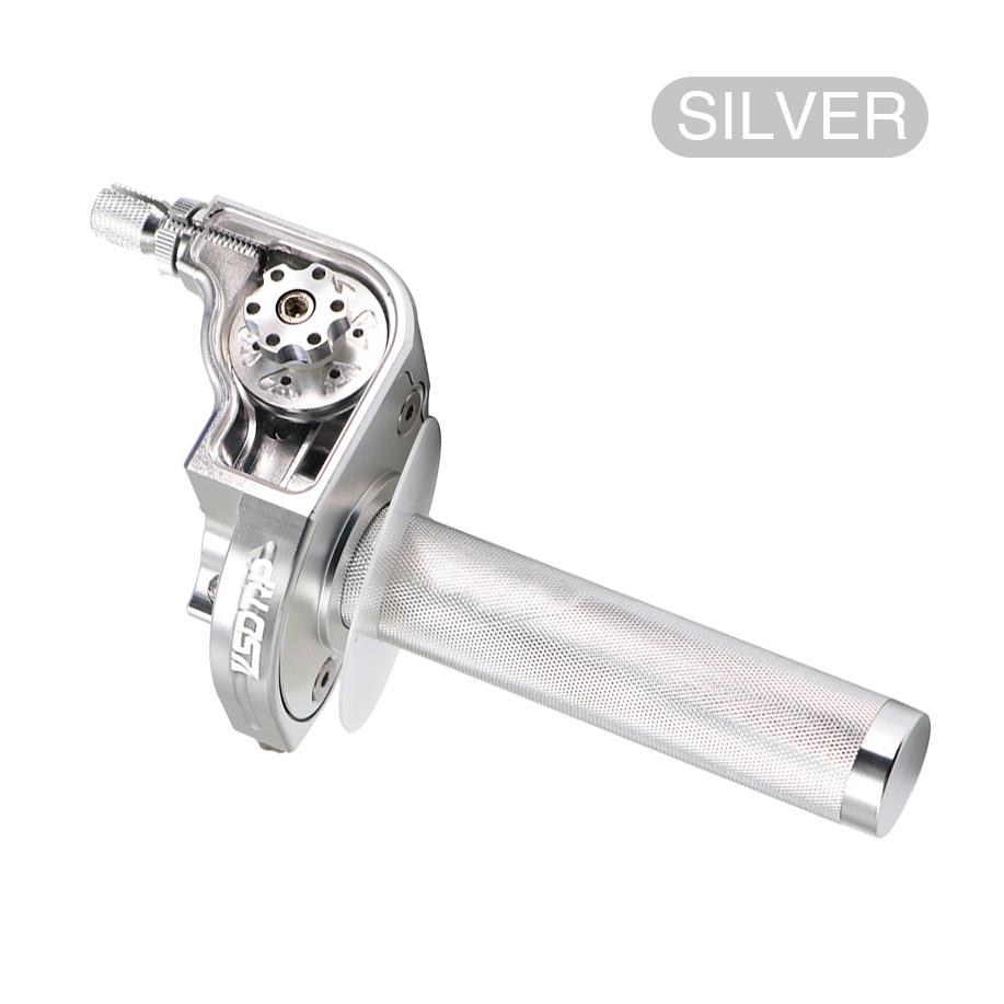 ZSDTRP CNC Aluminum Motorcycle 22mm Throttle Grips Settle Twist Gas Throttle Handle For Kawasaki Yamaha Dirt Pit Bike Universal
