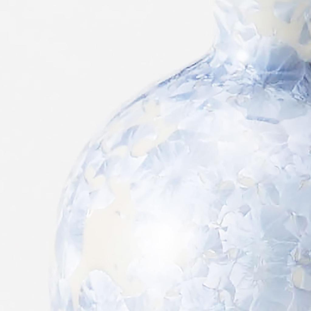 Aito Kyoto Kiyomizu Touan Otaku Sake Flower Crystal Silver KTA835 Ware, Ware, Kiln, Cup, Design, Wisteria,