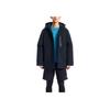 Asics Zippered Hooded Fashion Warm Drop Shoulder Long Sleeve Down Jacket Men Jacket Black 2031E449-001