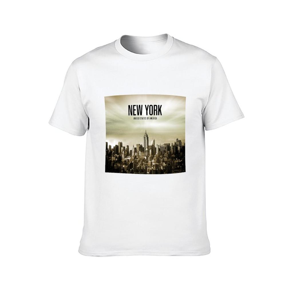 New York USA TShirt man t shirts high quality luxury brand t shirt custom print TShirt