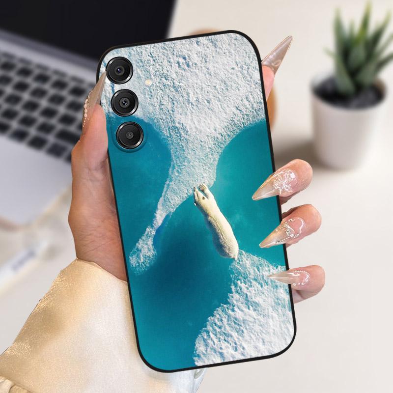 For Samsung Galaxy A17 Case Cover Soft Silicone TPU Shockproof Bumper For GalaxyA17 5G Protective Phone Casing A 17 Cartoon Capa