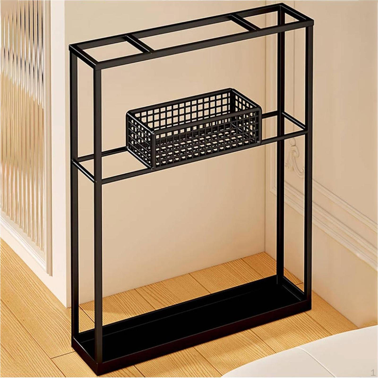 

Напольная подставка-держатель для бадминтонных ракеток для теннисного оборудования 40смx9смx50см чёрный