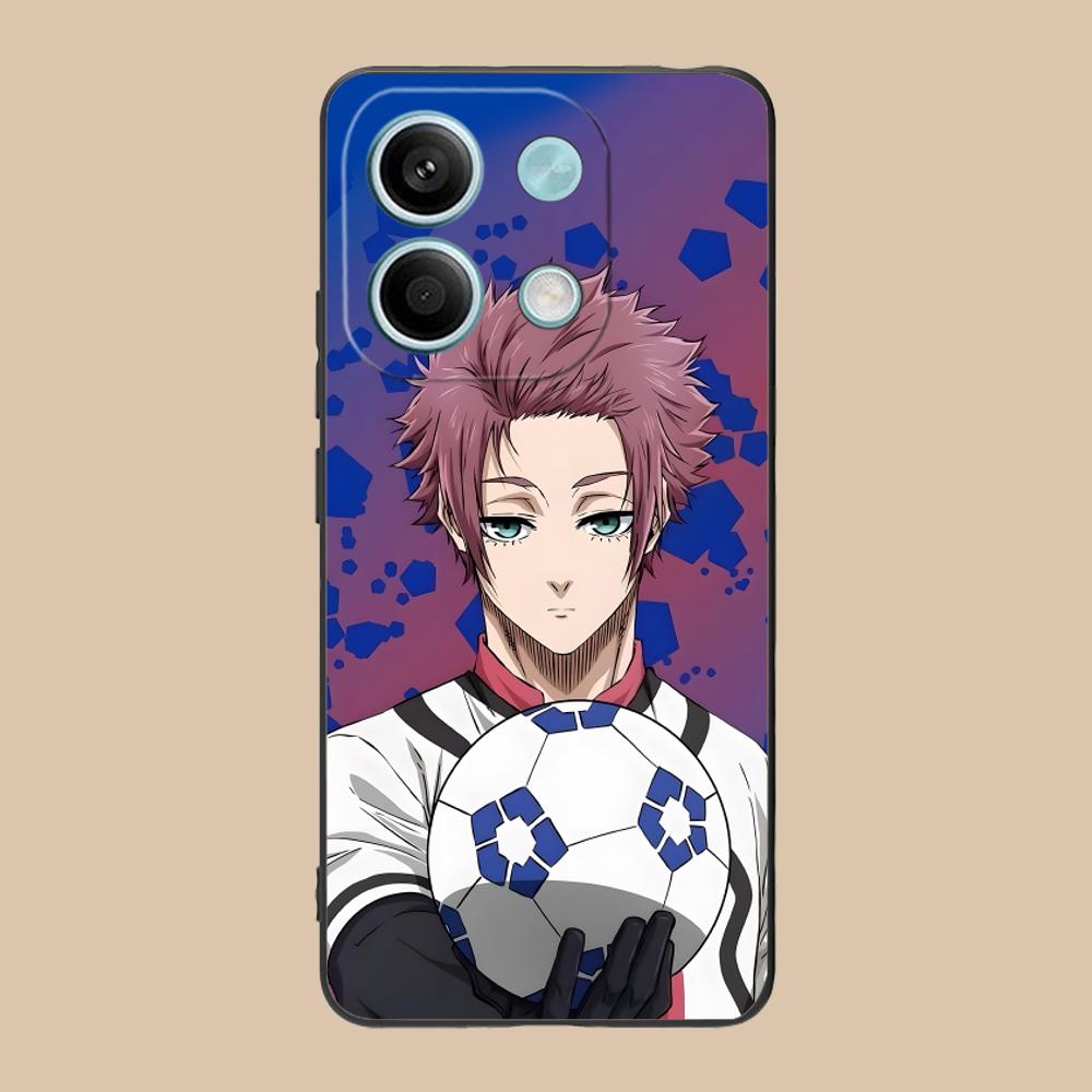 Blue Lock Itoshi sae Phone Case for POCO M7 M6 M5 M4 M3 X7 X6 X5 X4 X3 Pro GT 5G Colorful Printing Cover Luxury Pretty Cover