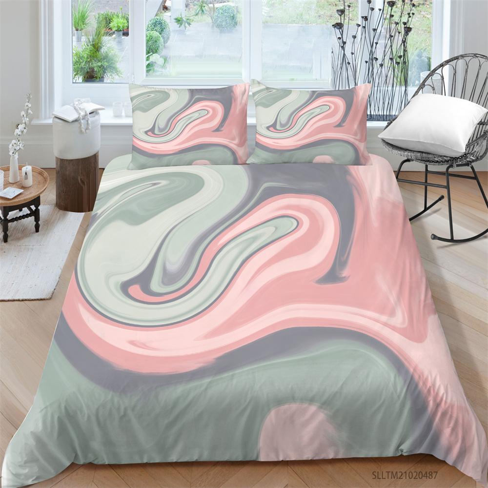 3D Bedding Cover Luxury Bed Suit 100% Polyester Bedroom Decor Microfiber Pillowcase Breathable Kid Children