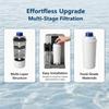 3pcs Activated Soft Water Filter for DLSC002 ECAM Efficient At Removing Contaminants for Better Tasting Coffee