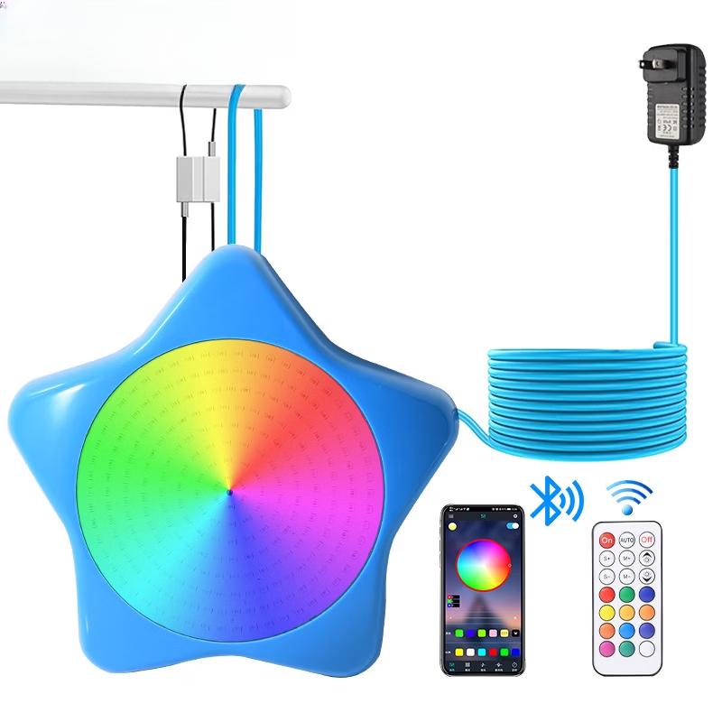 NuFeng Hanging RGB Pool Light with Remote & Bluetooth Control