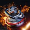 Powered Solar Rotating Vehicle Fragrant Ornament Fidget Roller Technological Gadgets Relieve Stress Reducing Spinning Top Toy