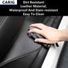 For TESLA MODEL Y Rear Built-in Leather Threshold Strip,Anti-scratch Wear-resistant Anti-stomping Dirty Modification Parts