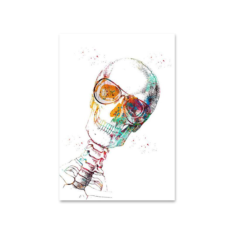 Menschliche Struktur, Herz, Lunge und Knochen, Poster und Drucke, medizinische Kliniken, Leinwandgemälde, Wandkunst, Geschenk für medizinische Enthusiasten